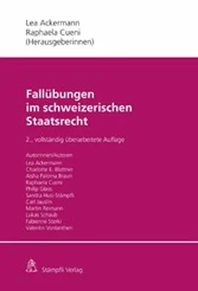 Ackermann / Cueni |  Fallübungen im schweizerischen Staatsrecht | eBook | Sack Fachmedien