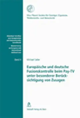 Saller |  Europäische und deutsche Fusionskontrolle beim Pay-TV unter besonderer Berücksichtigung von Zusagen | Buch |  Sack Fachmedien