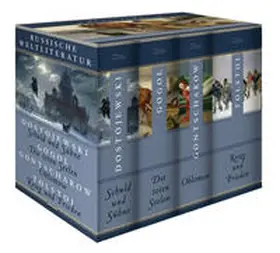 Dostojewski / Gogol / Gontscharow |  Russische Weltliteratur: Schuld und Sühne - Die toten Seelen - Oblomow - Krieg und Frieden | Buch |  Sack Fachmedien