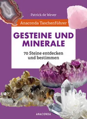De Wever |  Anaconda Taschenführer Gesteine und Minerale. 70 Steine entdecken und bestimmen | Buch |  Sack Fachmedien