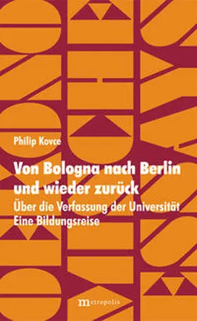 Kovce |  Von Bologna nach Berlin und wieder zurück | Buch |  Sack Fachmedien