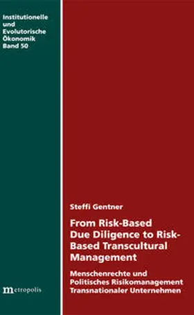 Gentner |  From Risk-Based Due Diligence to Risk-Based Transcultural Management | Buch |  Sack Fachmedien