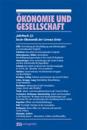 Bellmann / Matiaske |  Sozio-Ökonomik der Corona-Krise | Buch |  Sack Fachmedien