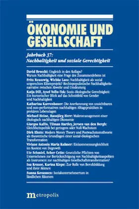 Heise / Grözinger |  Ökonomie und Gesellschaft / Nachhaltigkeit und soziale Gerechtigkeit | Buch |  Sack Fachmedien