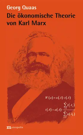 Quaas |  Die ökonomische Theorie von Karl Marx | eBook | Sack Fachmedien