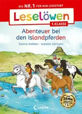 Giebken |  Leselöwen 1. Klasse - Abenteuer bei den Islandpferden | eBook | Sack Fachmedien