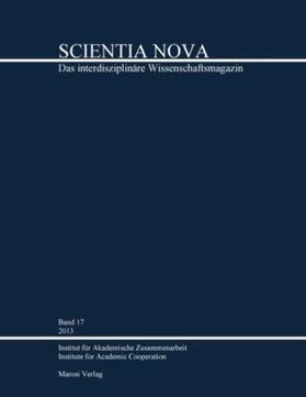 Groth / Schreiber |  Scientia Nova Band 17 | Buch |  Sack Fachmedien
