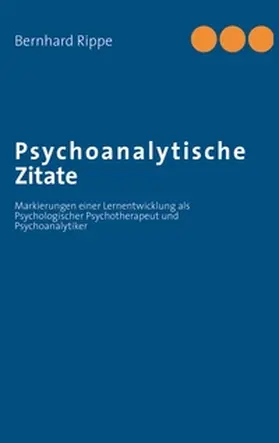 Rippe |  Psychoanalytische Zitate | Buch |  Sack Fachmedien