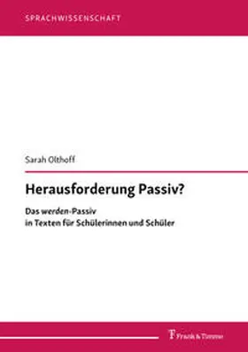 Olthoff |  Herausforderung Passiv? | Buch |  Sack Fachmedien