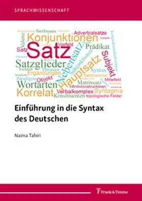 Tahiri |  Einführung in die Syntax des Deutschen | Buch |  Sack Fachmedien