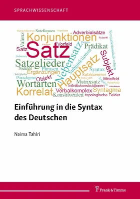 Tahiri |  Einführung in die Syntax des Deutschen | eBook | Sack Fachmedien