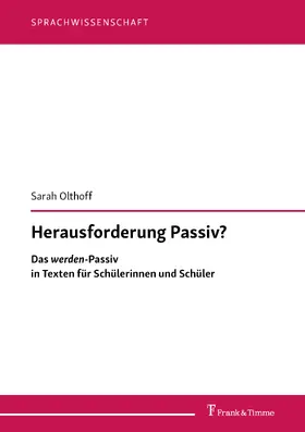 Olthoff |  Herausforderung Passiv? | eBook | Sack Fachmedien