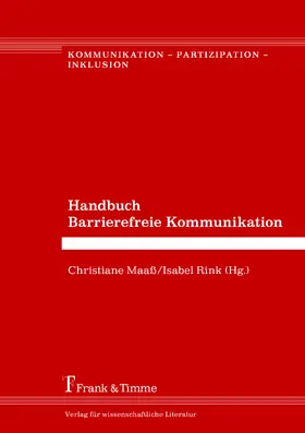 Maaß / Rink | Handbuch Barrierefreie Kommunikation | E-Book | sack.de