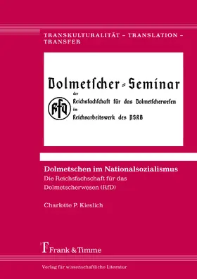 Kieslich | Dolmetschen im Nationalsozialismus | E-Book | sack.de