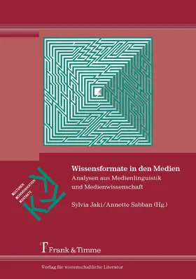 Jaki / Sabban |  Wissensformate in den Medien | eBook | Sack Fachmedien