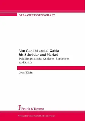 Klein |  Von Gandhi und al-Qaida bis Schröder und Merkel | eBook | Sack Fachmedien