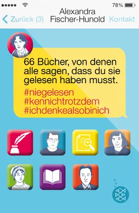 Fischer-Hunold |  66 Bücher, von denen alle sagen, dass du sie gelesen haben musst #Niegelesen #Kennichtrotzdem #Ichdenkealsobinich | Buch |  Sack Fachmedien