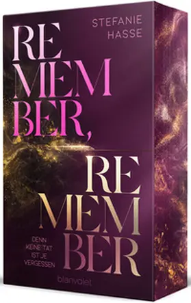 Hasse | Remember, Remember - Denn keine Tat ist je vergessen | Buch | 978-3-7341-1420-5 | www2.sack.de
