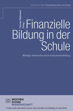 Retzmann |  Finanzielle Bildung in der Schule | eBook | Sack Fachmedien