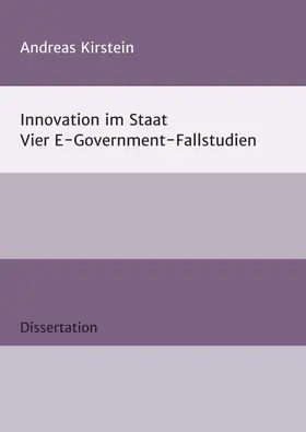 Kirstein |  Innovation im Staat | Buch |  Sack Fachmedien
