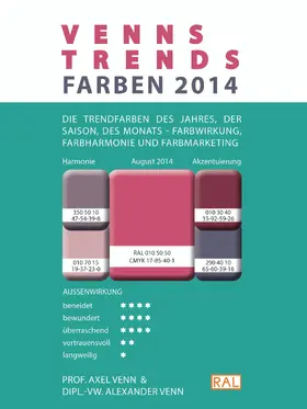 Venn |  VENNS TRENDS FARBEN 2014 | eBook | Sack Fachmedien