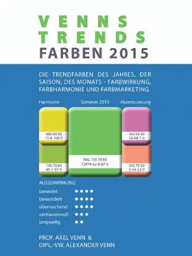 Venn |  VENNS TRENDS FARBEN 2015 | eBook | Sack Fachmedien