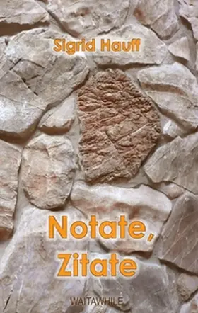 Hauff |  Notate, Zitate | Buch |  Sack Fachmedien