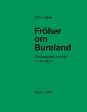 Klein |  Fröher om Bureland | Buch |  Sack Fachmedien