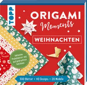 frechverlag |  Origami Moments - Weihnachten. Der perfekte Faltspaß für Winter & Weihnachten | Buch |  Sack Fachmedien