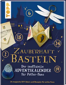 Wicke |  Zauberhaft basteln. Der inoffizielle Adventskalender für Potter-Fans. Adventskalenderbuch. | Buch |  Sack Fachmedien