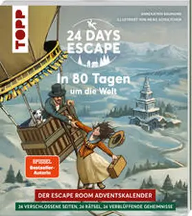Baumann |  24 DAYS ESCAPE - Der Escape Room Adventskalender: In 80 Tagen um die Welt | Buch |  Sack Fachmedien