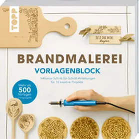 Hörnecke / frechverlag / Herzog |  Brandmalerei. Vorlagenblock. Mehr als 500 Vorlagen in Originalgröße. | Buch |  Sack Fachmedien