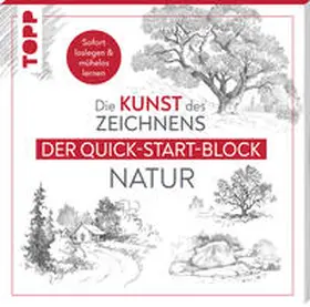 frechverlag |  Die Kunst des Zeichnens Natur. Der Quick-Start-Block | Buch |  Sack Fachmedien