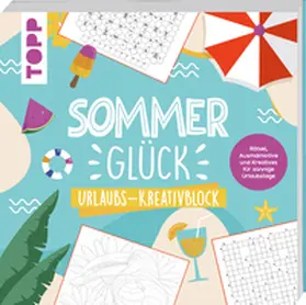 frechverlag |  Sommerglück - Urlaubs-Kreativblock | Buch |  Sack Fachmedien