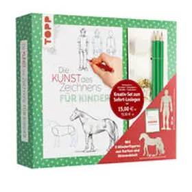 Keck |  Kreativ-Set Kunst des Zeichnens für Kinder | Buch |  Sack Fachmedien