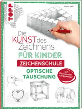 Keck |  Die Kunst des Zeichnens für Kinder Zeichenschule - Optische Täuschung | Buch |  Sack Fachmedien