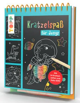 frechverlag |  Kratzelspaß für Jungs | Buch |  Sack Fachmedien