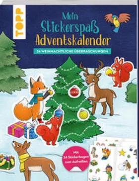 Hecher |  Stickerbuch-Adventskalender | Buch |  Sack Fachmedien