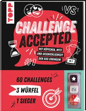 frechverlag |  Challenge accepted! Mit 3 Würfeln und 60 Challenges | Buch |  Sack Fachmedien