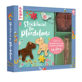 Ritterhoff / Andresen |  Kreativ-Set Strickliesel für Pferdefans | Buch |  Sack Fachmedien