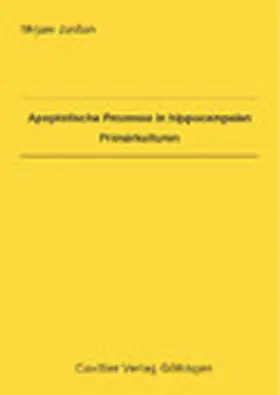 Mirjam Jan&#xDF / en |  Apoptotische Prozesse in hippocampalen Primärkulturen | eBook | Sack Fachmedien