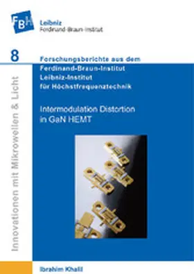 Khalil |  Intermodulation Distortion in GaN HEMT | eBook | Sack Fachmedien