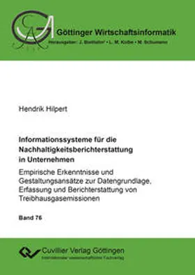 Hilpert |  Informationssysteme für die Nachhaltigkeitsberichterstattung in Unternehmen | eBook | Sack Fachmedien