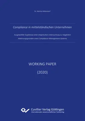 Mittendorf |  Compliance in mittelständischen Unternehmen | eBook | Sack Fachmedien