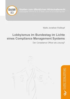 Stober / Korte |  Lobbyismus im Bundestag im Lichte eines Compliance Management Systems | eBook | Sack Fachmedien