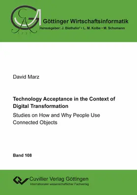 Marz |  Technology Acceptance in the Context of Digital Transformation | eBook | Sack Fachmedien