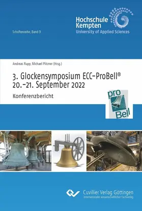 Plitzner / Rupp |  3. Glockensymposium ECC-ProBell® 20.-21. September 2022 | eBook | Sack Fachmedien