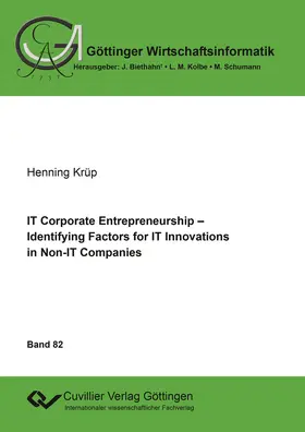 Krüp / Henning Kr&#xFC / p |  IT Corporate Entrepreneurship | eBook | Sack Fachmedien
