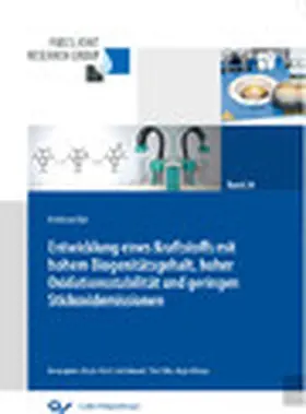 Ferdinand B&#xE4 / r |  Entwicklung eines Kraftstoffs mit hohem Biogenitätsgehalt, hoher Oxidationsstabilität und geringen Stickoxidemissionen | eBook | Sack Fachmedien