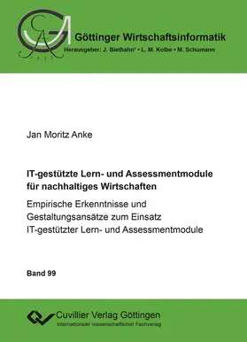 Anke |  IT-gestützte Lern- und Assessmentmodule für nachhaltiges Wirtschaften | eBook | Sack Fachmedien